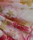 参列振袖[かわいい系]サーモンピンクにクリーム裾赤・細かい花柄[身長173cmまで]No.919